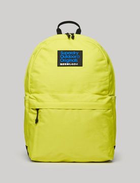 Superdry Damen Klassischer Montana Rucksack Grün - Größe: One Größe