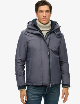 Superdry Herren Pop Arctic Sd-windcheater mit Kapuze und Reißverschluss Marineblau - Größe: Xxl