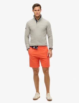 Superdry Herren Essential Logo Jersey Shorts Cream - Größe: M