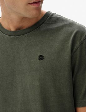 Superdry Herren Essentials T-shirt in Lockerer Passform Green - Größe: Xxl