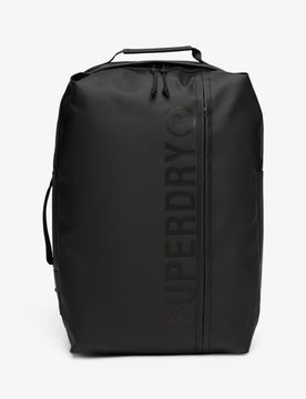 Superdry Damen 35 Liter Tarp Rucksack Black - Größe: 1Größe
