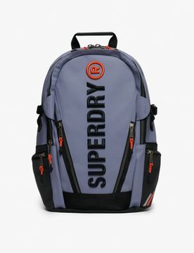 Superdry Damen Tarp Rucksack mit Stickerei Blue - Größe: 1Größe