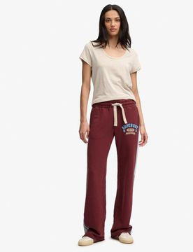 Superdry Damen Cult Hockey Jogger Red - Größe: 44