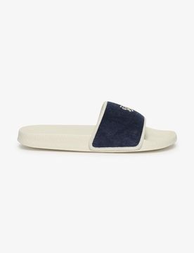 Superdry Damen Frottee-badeschlappen Navy - Größe: 3-4