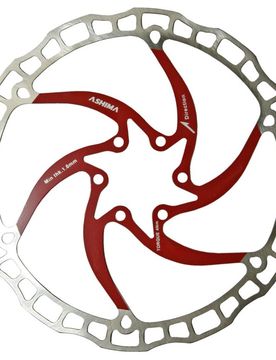 Disco freno ARO 08 6 fori rosso