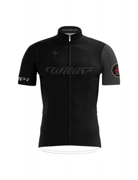 Maglia bici ciclismo CLUB uomo NERO