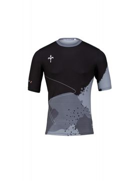 Maglia ciclismo gravel mtb ebike AZIMUT black