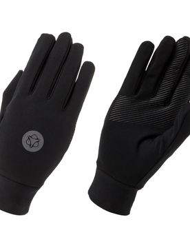 Guanti invernali ciclismo stretch neoprene elastico neri