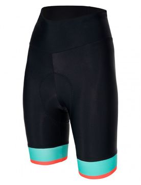 Pantaloncini ciclismo GIADA LUX SHORTS donna senza bretelle NE