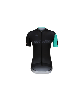 Maglia bici ciclismo CLUB donna NERO