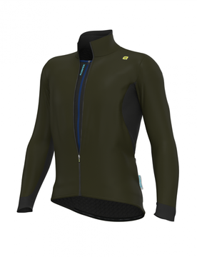 Giubbino invernale ciclismo PR-E METAL verde militare 2025