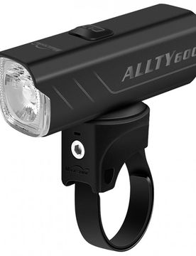 Luce Fanalino anteriore a led bianco Allty 600 V2.0 USB-C