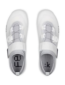 Scarpe MTB gravel VENTO FEROX 2 carbon WHITE-LIGHT GREY