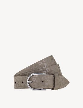 Cintura di pelle beige - 95
