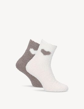 Calzini pacco da 2 bianco - 39-42