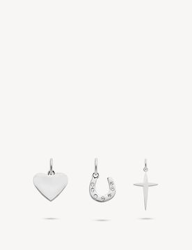 Set di charms argento - 25mm