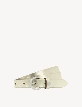 Cintura di pelle oro - 105