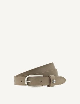 Cintura di pelle beige - 85