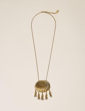 Collier avec charm coquillage