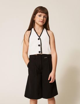 Twinset Gilet en crêpe