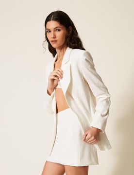 Twinset Mini-jupe brodée