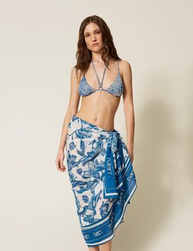 Twinset Paréo avec imprimé floral