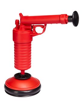 Druckrohrreiniger rot schwarz
