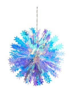 LED-Schneeflocke transparent