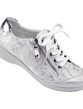 Komfort-Sneaker "Melissa" 41 natur silber