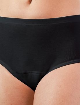 Hygiene-Damenslip, leicht/mittel L schwarz