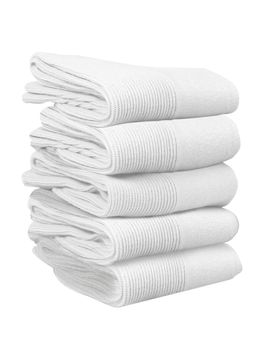 Wohlfühl-Socken, 5 Paar 43 weiss