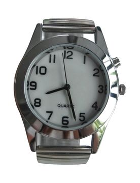WENKO® Armbanduhr silber weiss