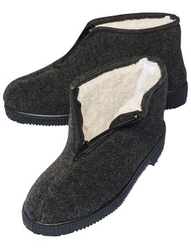 TRI Thermo-Hausschuh 44 schwarz