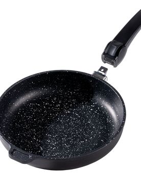 ® Made in Germany Bratpfanne 24 cm mit abnehmbarem Griff ohne Deckel