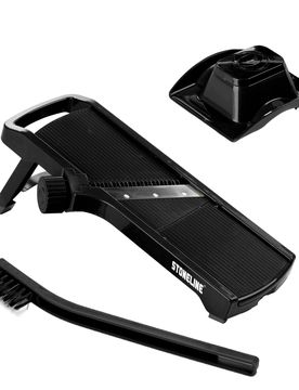 ® Gemüsehobel Verstellbar Set 3-teilig Schwarz