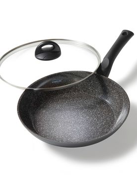 ® CERAMIC Keramik Bratpfanne 24 cm mit Deckel