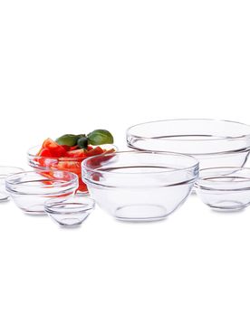 Schüssel 17 cm 6-er Set EMPILABLE