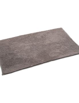 Super-Soft-Badematte, 80x50 cm grau