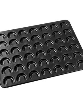Er-Vanillekipferl-Backblech schwarz
