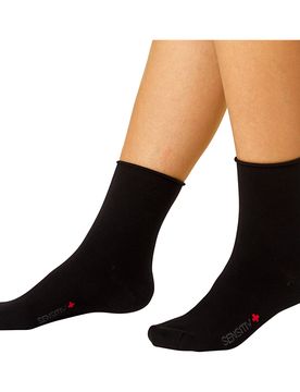 FUSSGUT Sensitiv-Socken L schwarz
