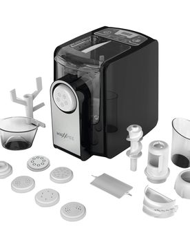 Pasta Maker mit 7 Formscheiben schwarz