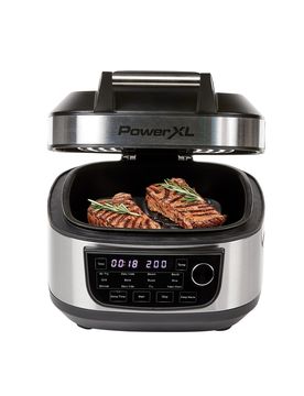 Heißluftfritteuse Multi-Cooker "Power XL", 5,7l schwarz