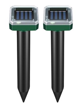 Solar-Maulwurfvertreiber, 2 Stück schwarz