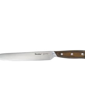 Heritage Messer braun silber