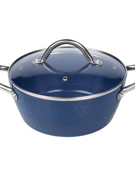 Premium-Kochtopf „Diamant“ blau