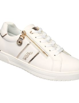 Komfort-Sneaker „Leni“ mit Leder-Decksohle 41 weiss