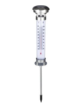 Grundig Solar-Thermometer silber