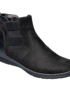 Komfort-Stretchstiefelette „Sandra“ 37 schwarz