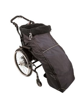 Rollstuhl-Schlupfsack grau