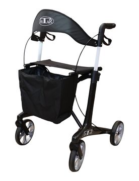 Carbon Rollator AT51047 silber